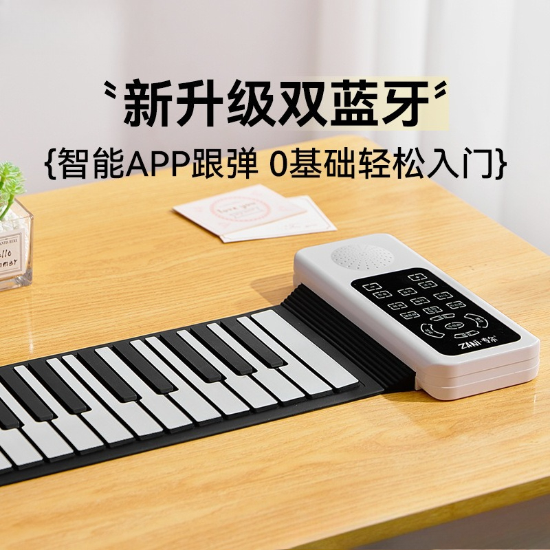 Musical Instrument Easy To Learn For Adults - Opvouwbare piano, 61-toetsen draagbaar elektronisch keyboard