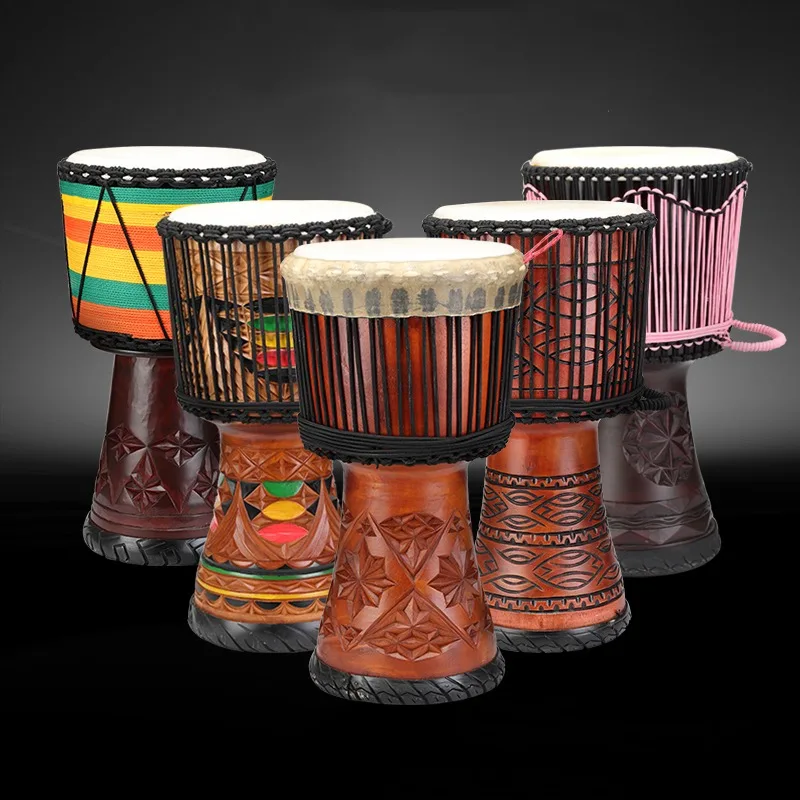 Musical Instrument Indian - 12 inch Djembe Mahonie Afrikaanse Drum