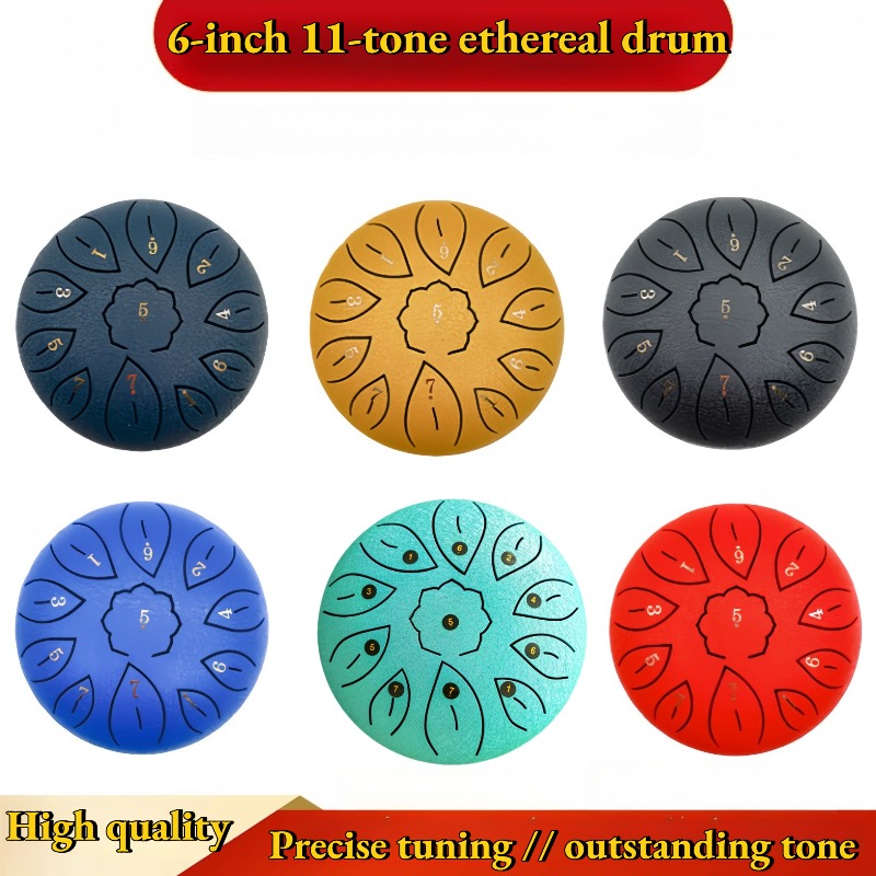Musical Instrument Percussion - Instrument Ethereal Drum 6 Inch 11