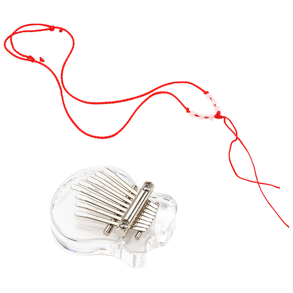 Musical Instrument Piano - 8-toetsen Kalimba, een acryl vingertoonbank, een