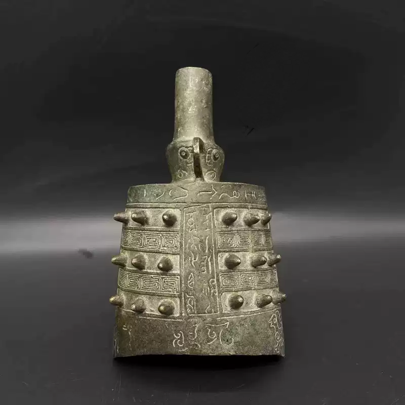 Musical Instrument Ancient - Chinees bronzen klokkenspel, model van een