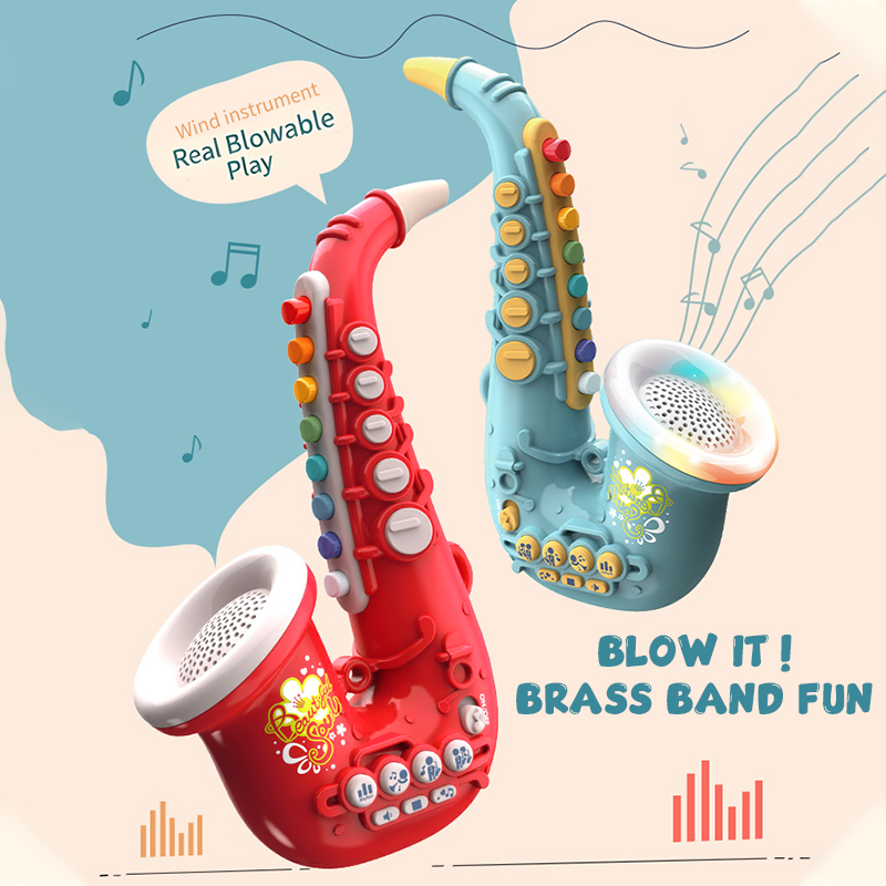 Speelbaar kinderspeelgoed saxo - Musical Instrument You Blow Into recensie en prijs