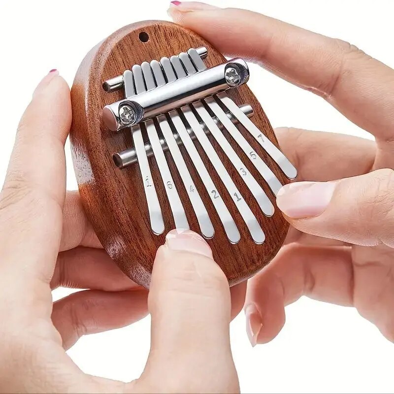 8 Key Mini Houten Kalimba Hoge - Musical Instrument Marimba recensie en prijs