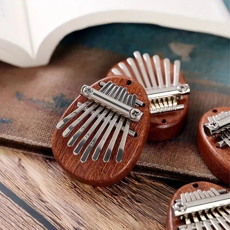 8 Key Mini Houten Kalimba Hoge - Musical Instrument Marimba recensie en prijs