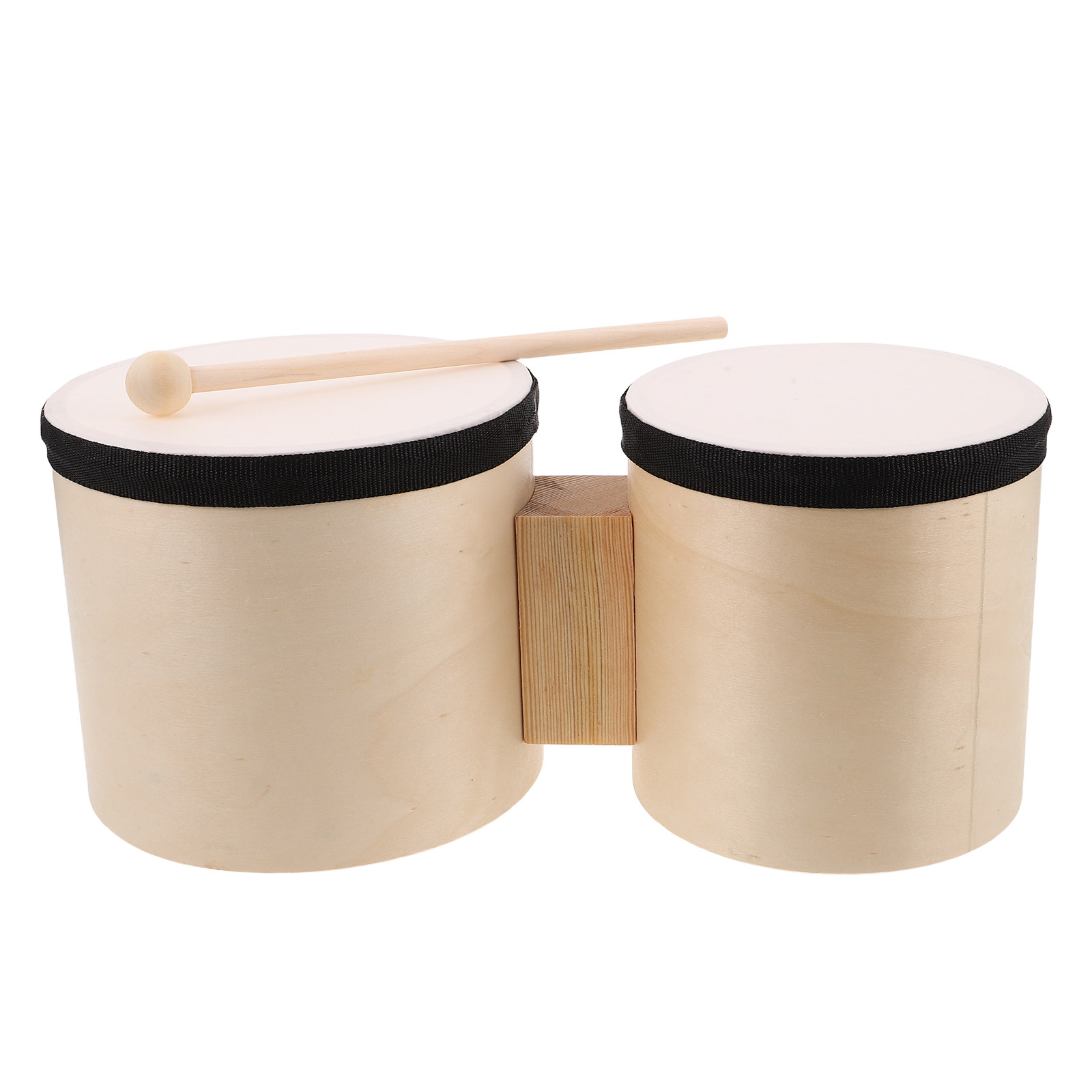 1 set bongos van hout, geschik - Musical Instrument Percussion recensie en prijs