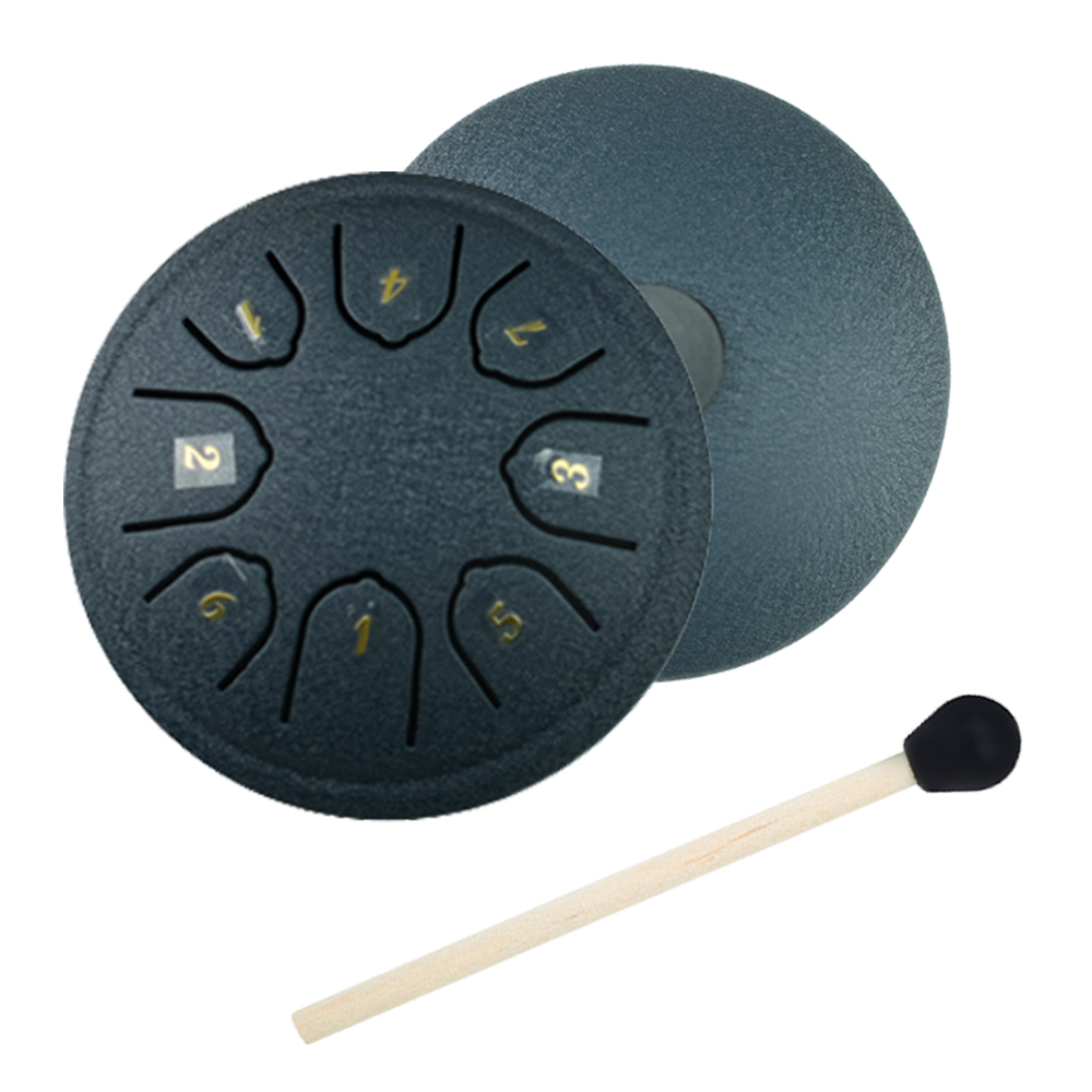 4.5 Inch 8-tone Tong Drum Stal - Musical Instrument Percussion recensie en prijs