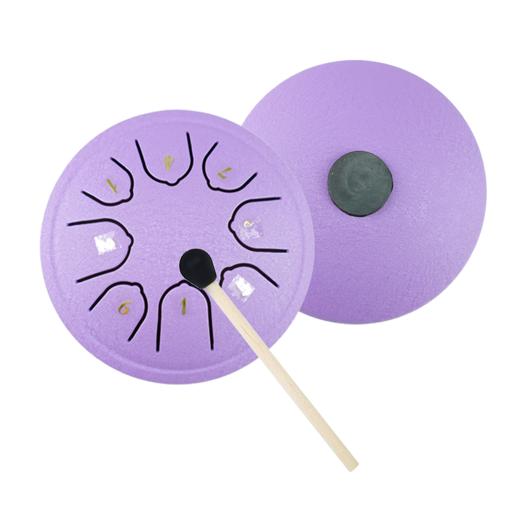 4.5 Inch 8-tone Tong Drum Stal - Musical Instrument Percussion recensie en prijs