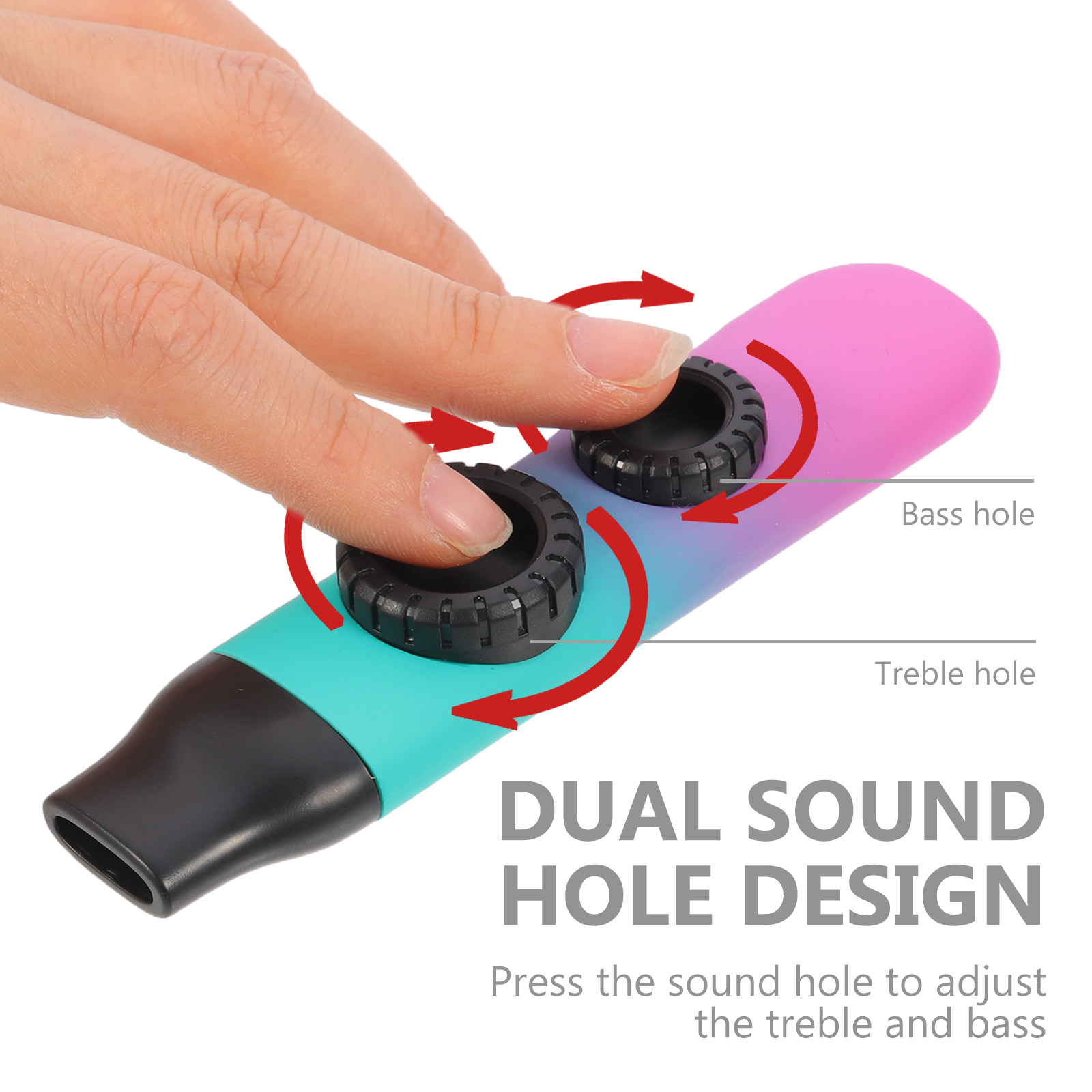 1Set Dual Hole Kazoo Draagbaar - Musical Instrument Kazoo recensie en prijs