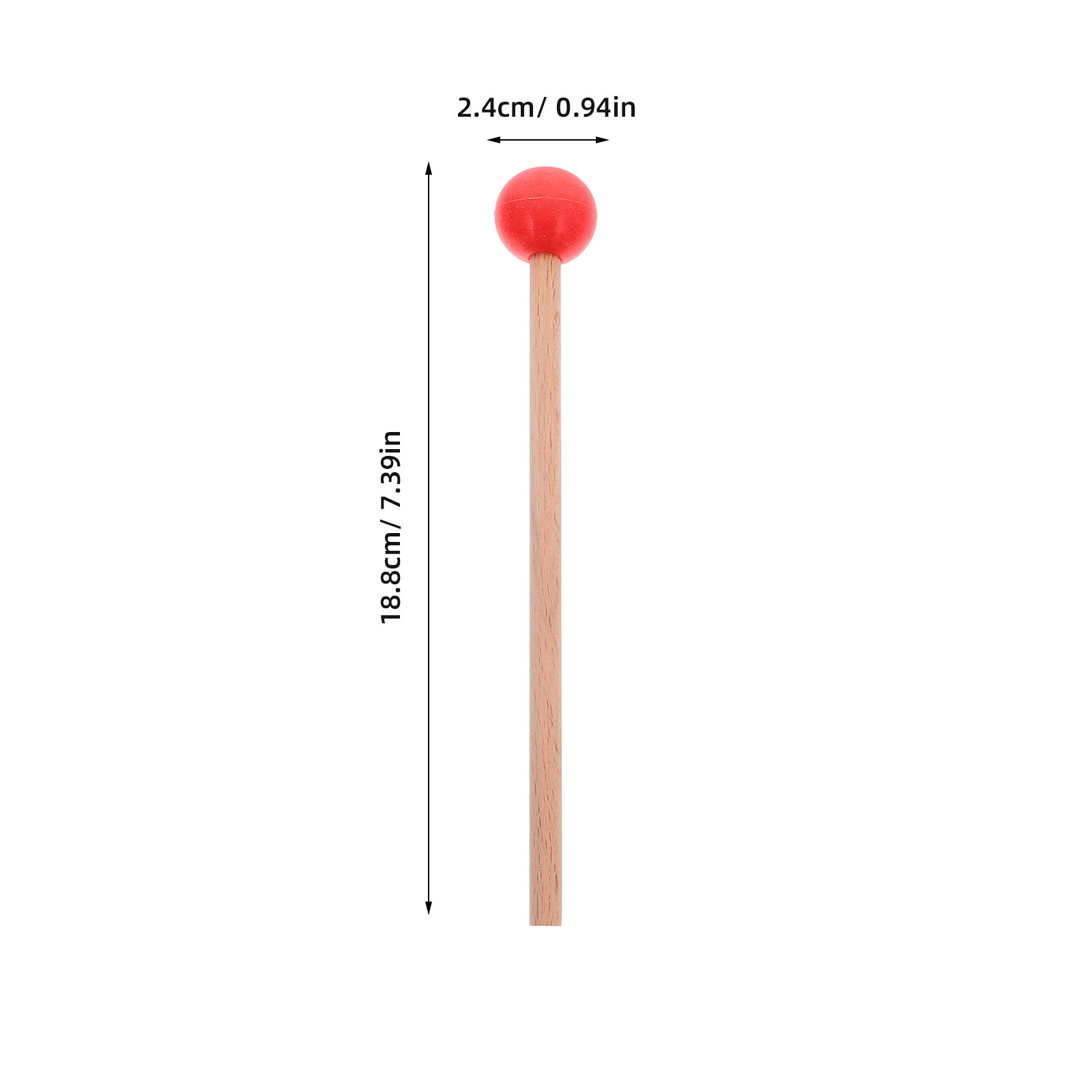 Marimba-mallets, 1 paar, licht - Musical Instrument Marimba recensie en prijs