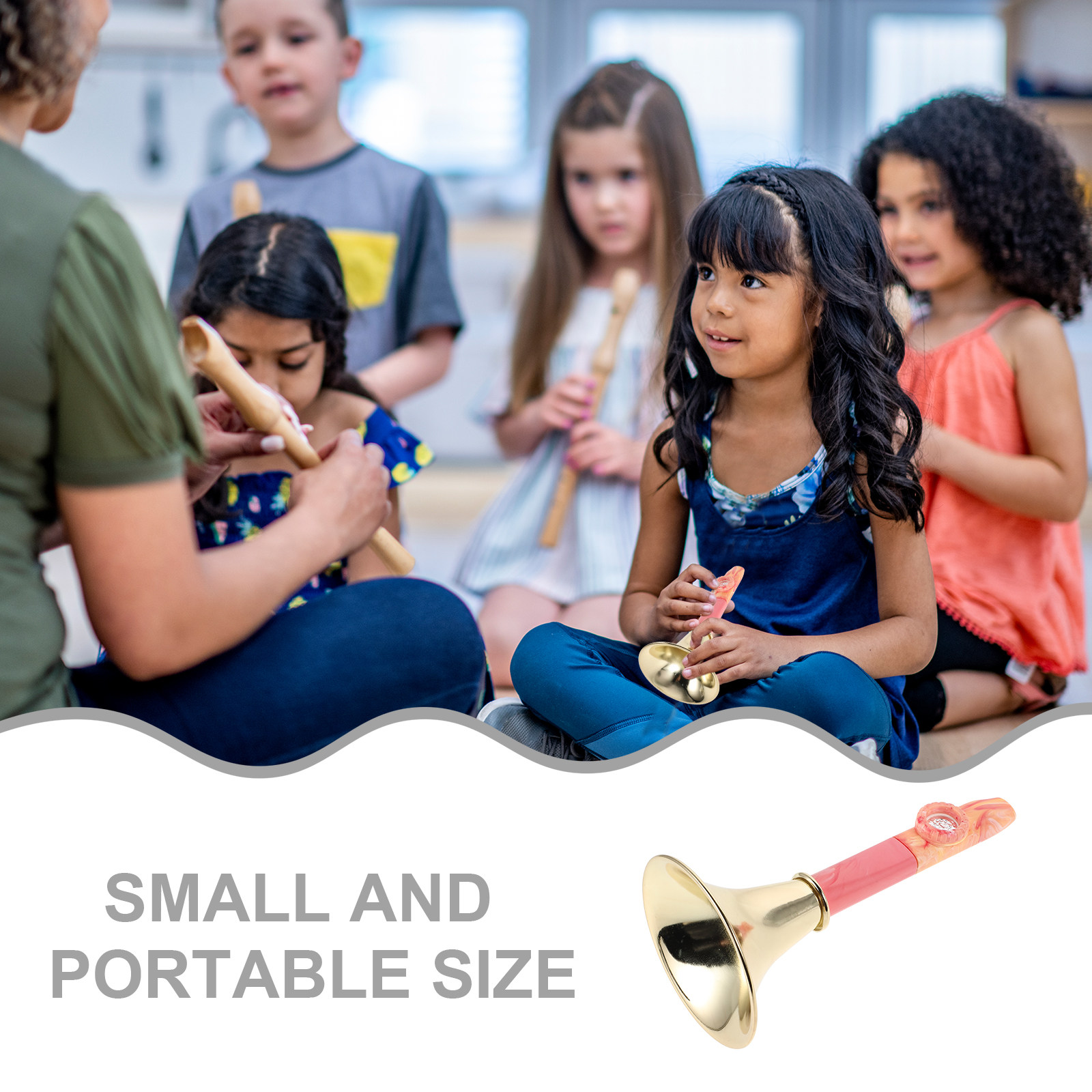 Mini Metalen Kazoo Trompet Gem - Musical Instrument Easy To Learn For Adults recensie en prijs