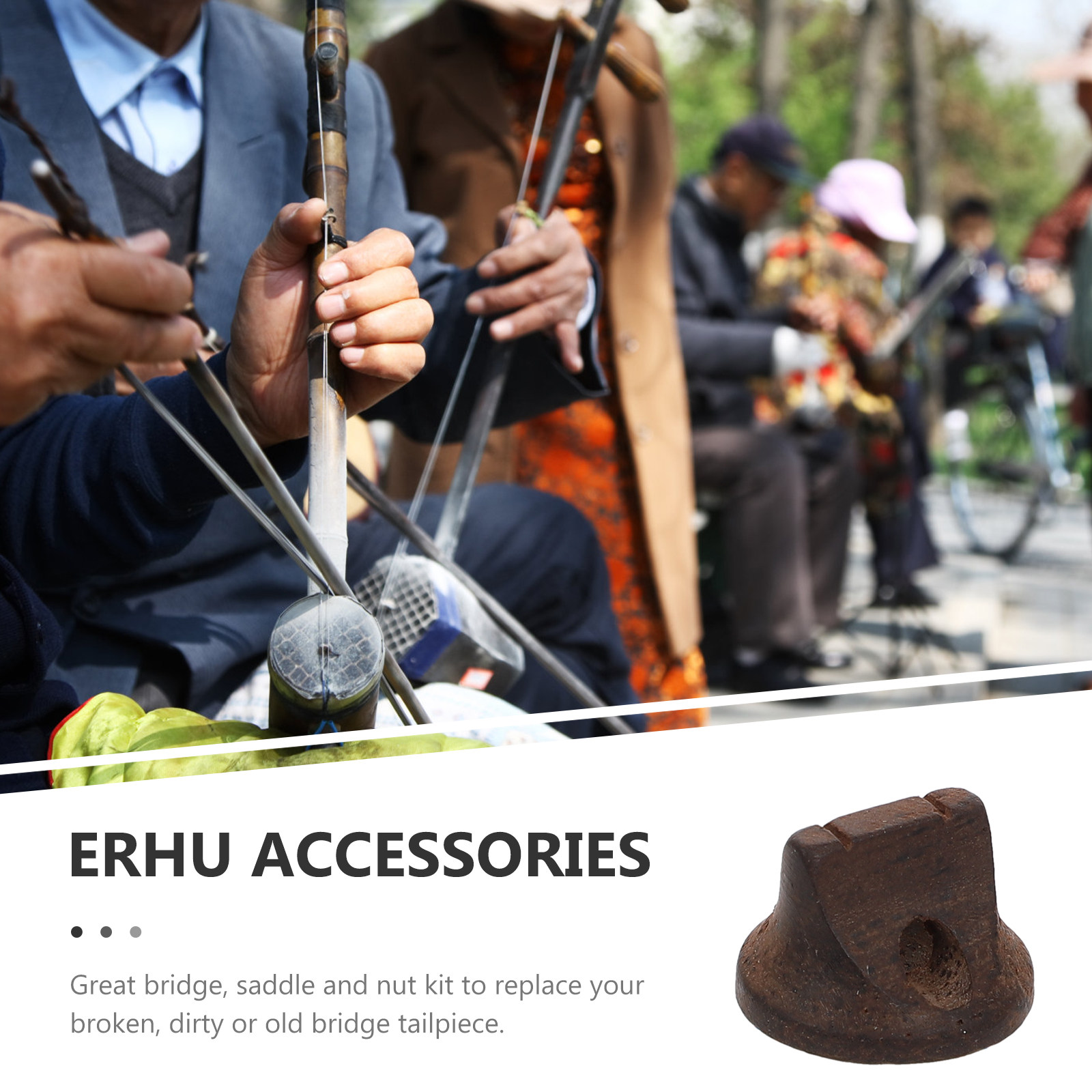 2 stuks Chinese Erhu-brug van  - Musical Instrument Ancient recensie en prijs