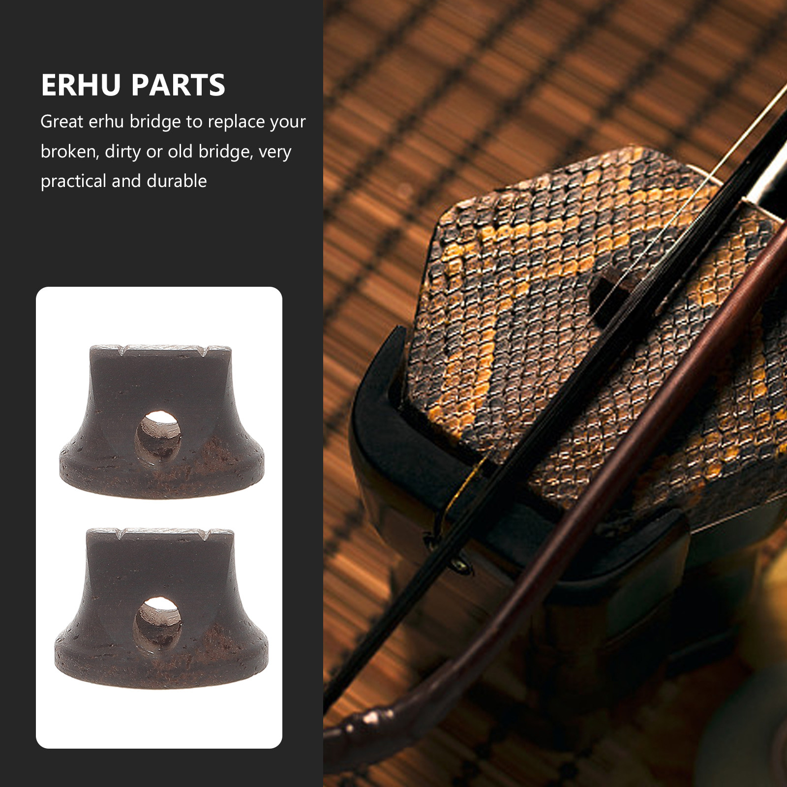 2 stuks Chinese Erhu-brug van  - Musical Instrument Ancient recensie en prijs