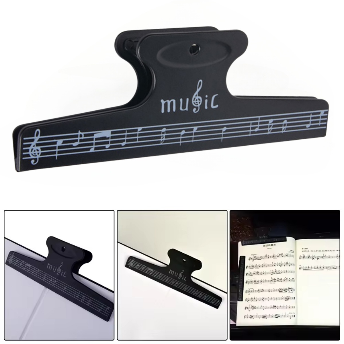 Bladmuziekclips Boekpagina Opm - Musical Instrument Book recensie en prijs
