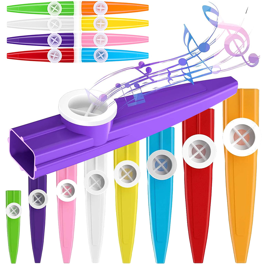 9 stuks 11,5 cm plastic kazoo' - Musical Instrument Ancient recensie en prijs