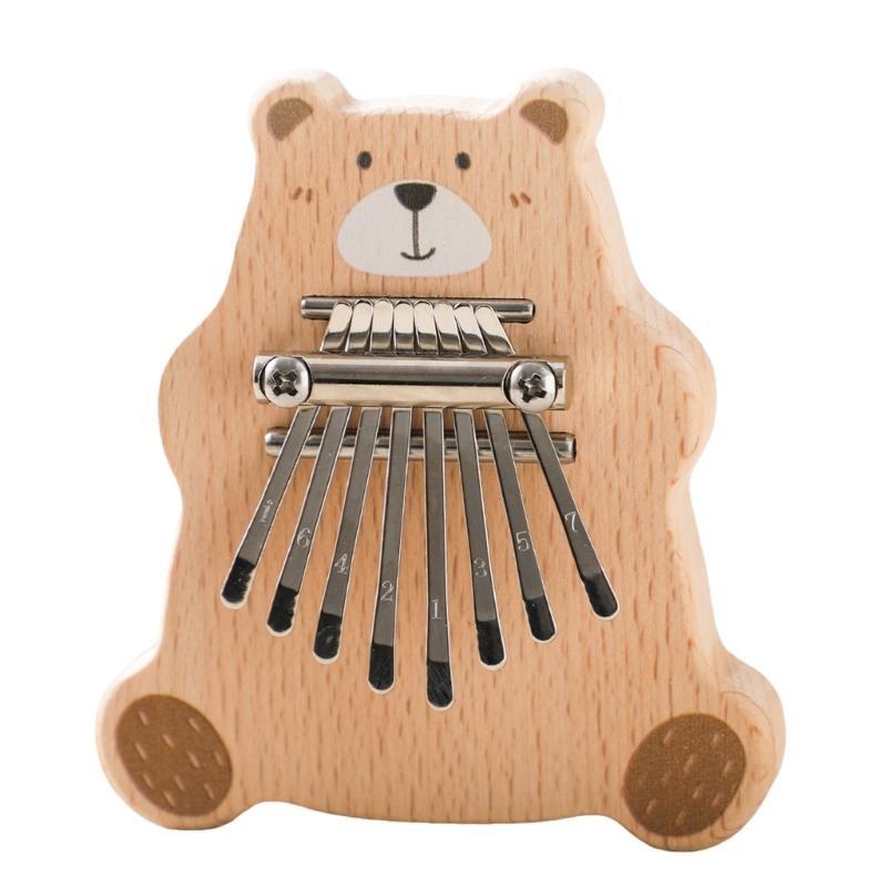 Houten 7-toetsen marimba duimp - Musical Instrument Marimba recensie en prijs