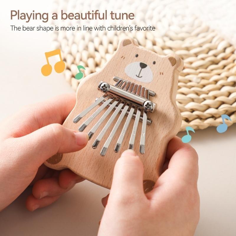 Houten 7-toetsen marimba duimp - Musical Instrument Marimba recensie en prijs