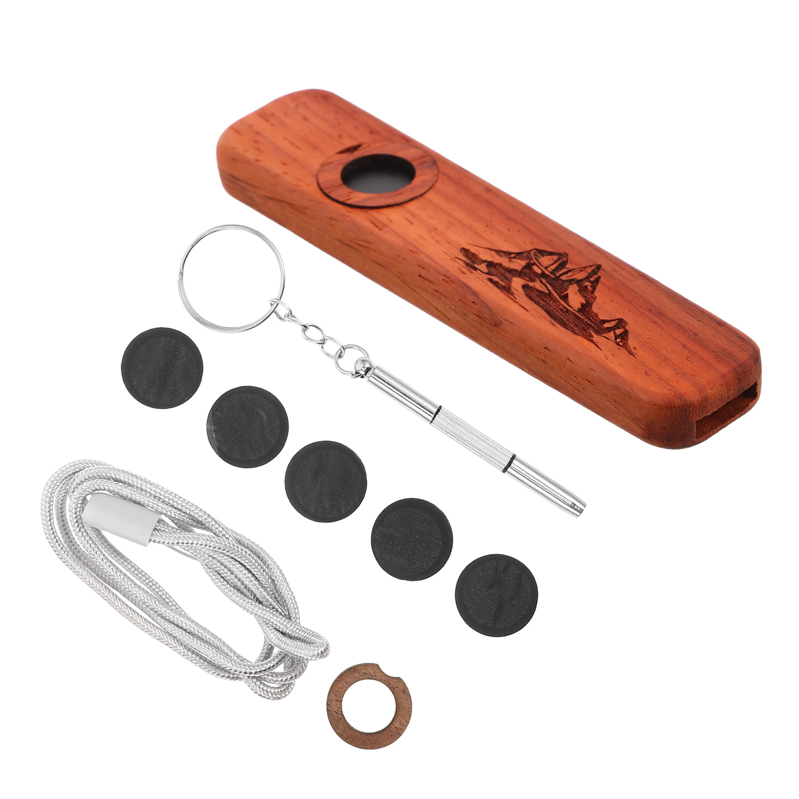 1 set houten kazoo van natuurl - Musical Instrument Kazoo recensie en prijs