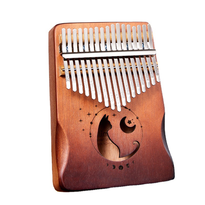 17-toetsen Kalimba kleurverloo - Musical Instrument Book recensie en prijs