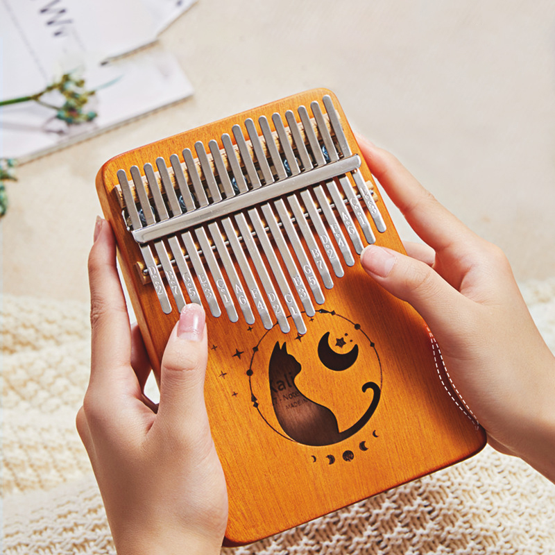 17-toetsen Kalimba kleurverloo - Musical Instrument Book recensie en prijs