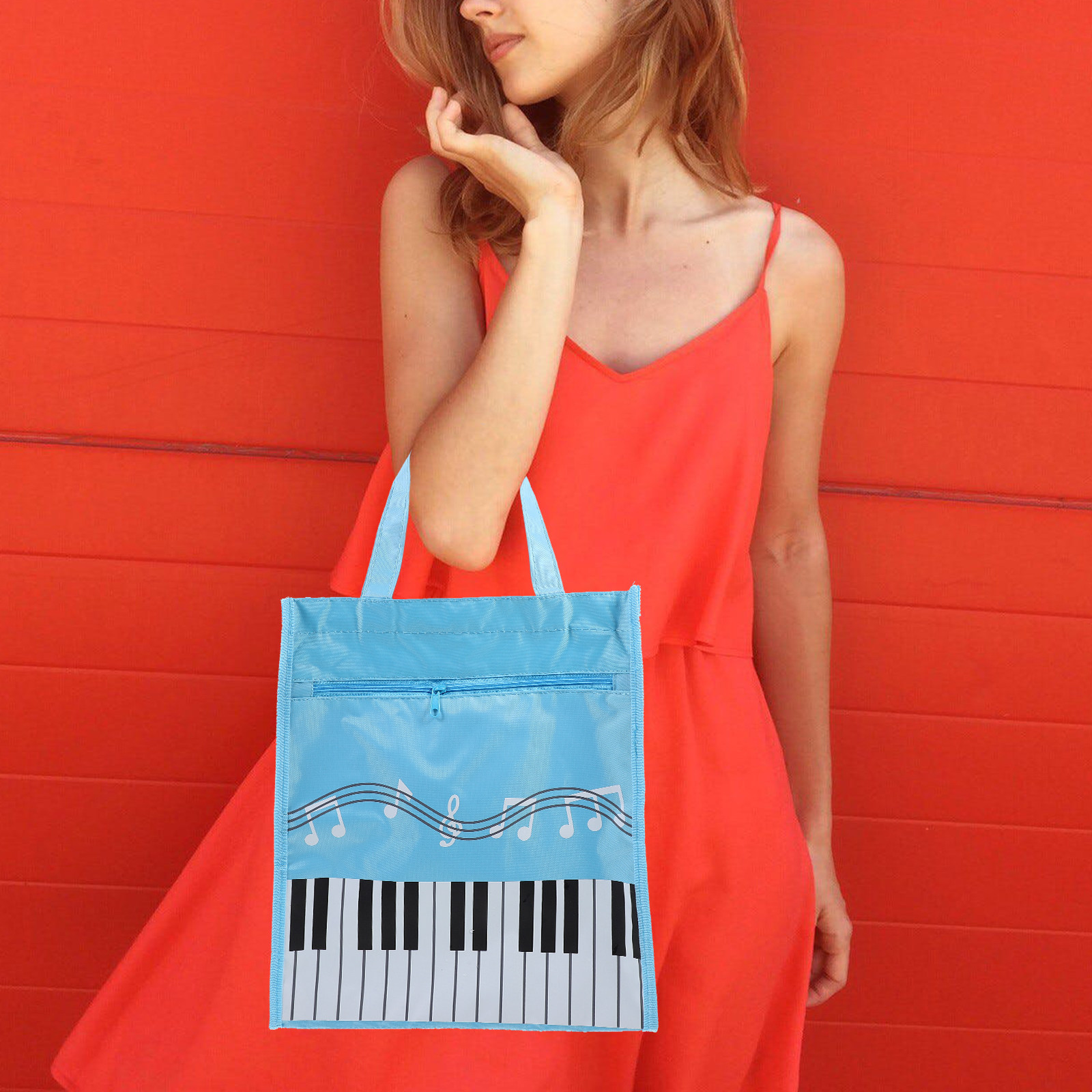 Muziekblok Handtas met Rits, S - Musical Instrument Book recensie en prijs