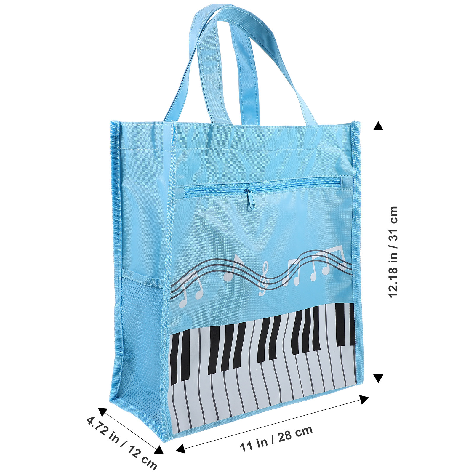 Muziekblok Handtas met Rits, S - Musical Instrument Book recensie en prijs