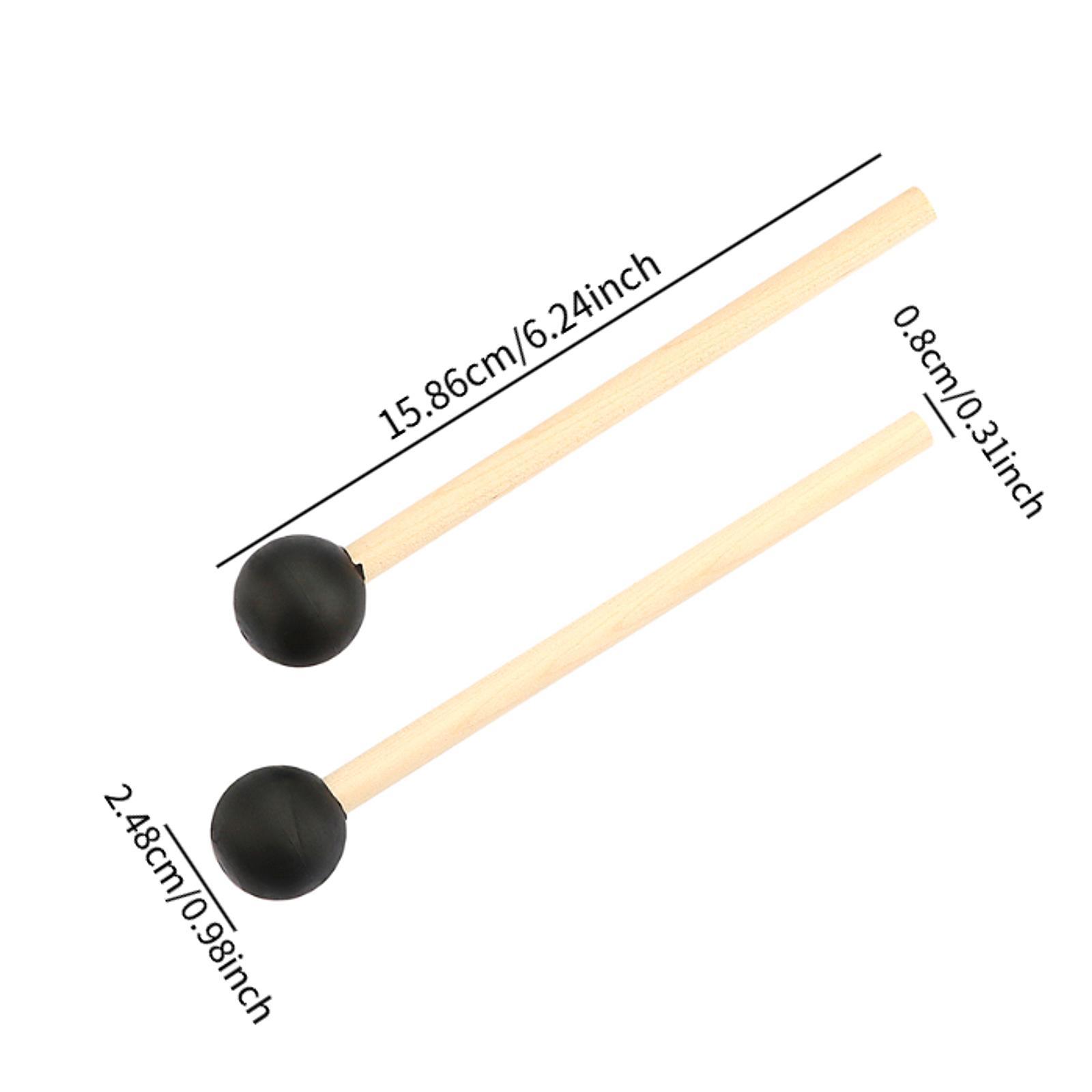 2 stuks percussie drumstokken  - Musical Instrument Marimba recensie en prijs